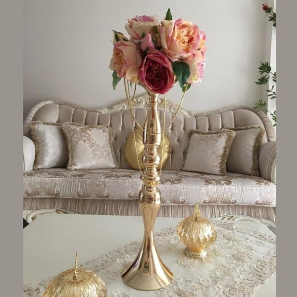 

bulk gold metal pot for wedding and el party decoration