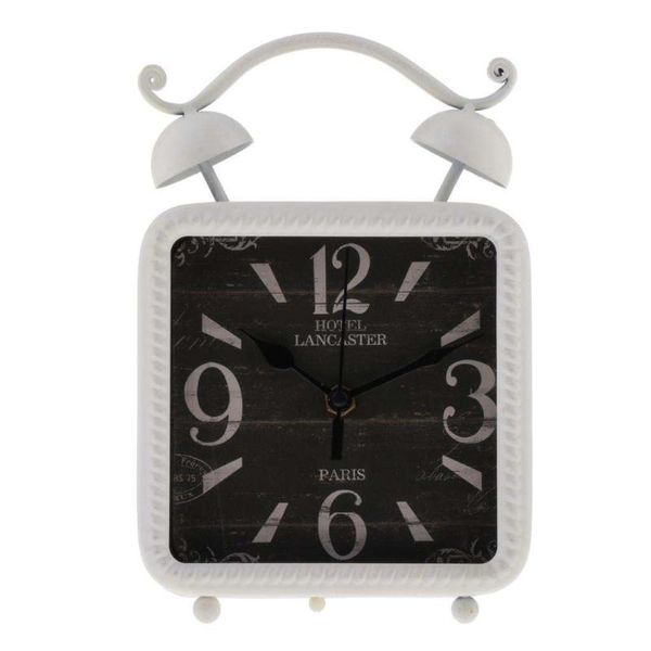 

wall clocks retro shabby chic clock iron case decorative beside bed