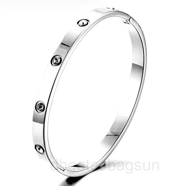 

japanese and korean fashion female college students 18k rose gold titanium steel bracelet can be engraved a1tr, Black