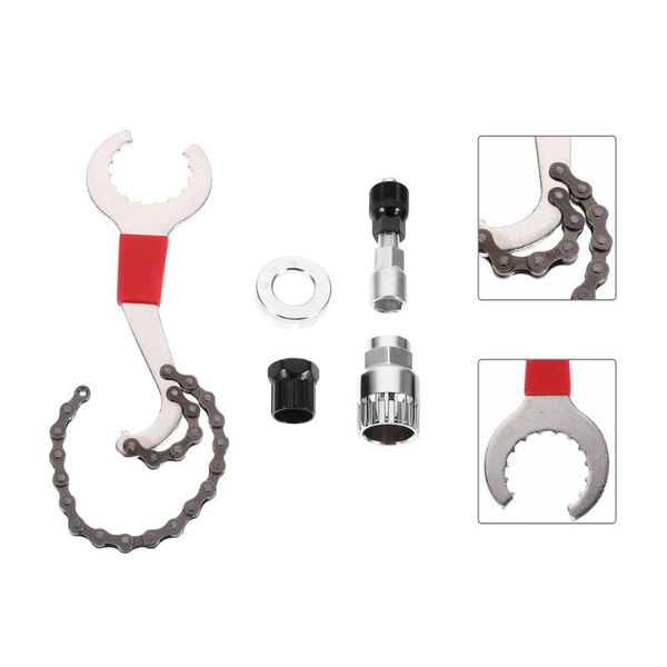 

tools 5pcs/set crankset puller crank remover extractor bottom bracket