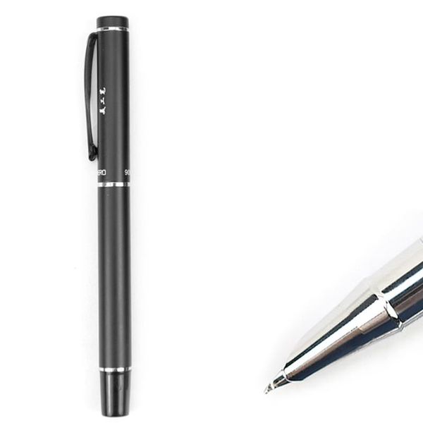 

mablack business pen 0.5mm black ink metal fountain ballpen 3 styles available ballpoint pens, Blue;orange