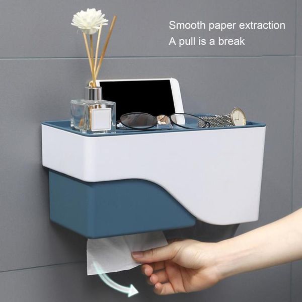 

toilet paper holders trace-less great multi-function holder rack shelf wall mounted shelves multi-purpose for bathroom