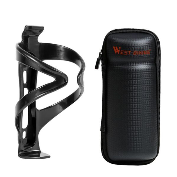 

water bottles & cages 2pcs bike bottle cage hard shell bag tool box cup rack