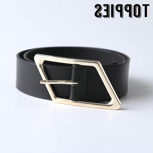 

belts black ies women belt rhombus for quality leather waistband, Black;brown