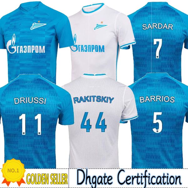 

21 22 fc zenit st. petersburg soccer jersey 2021 2022 malcom rigoni dzyuba azmoun lovren football shirt, Black;yellow