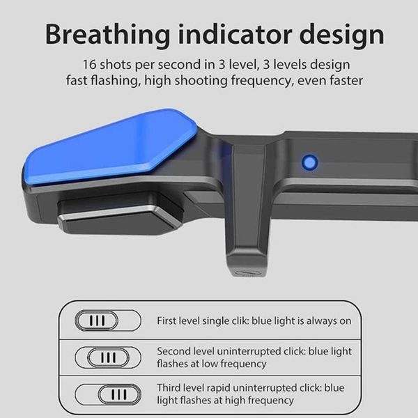 

game controllers & joysticks ak01 mobile phone gaming controller console trigger adjustable for pubg joystick finger n4h8