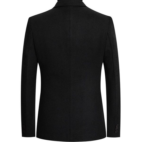 

men's suits & blazers color men solid blazer brand lined fit suit slim lattice korean version tuxedo male masculino homme, White;black