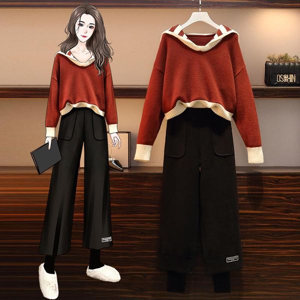 

women's two piece pants set, White