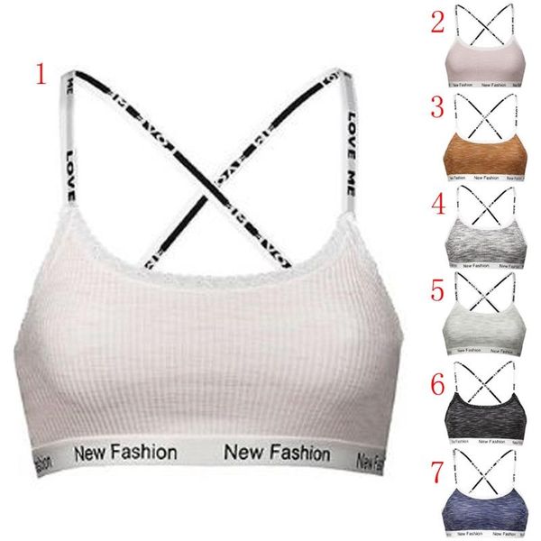 

bras teen girls lace underwear soft padded cotton bra young sports, Red;black