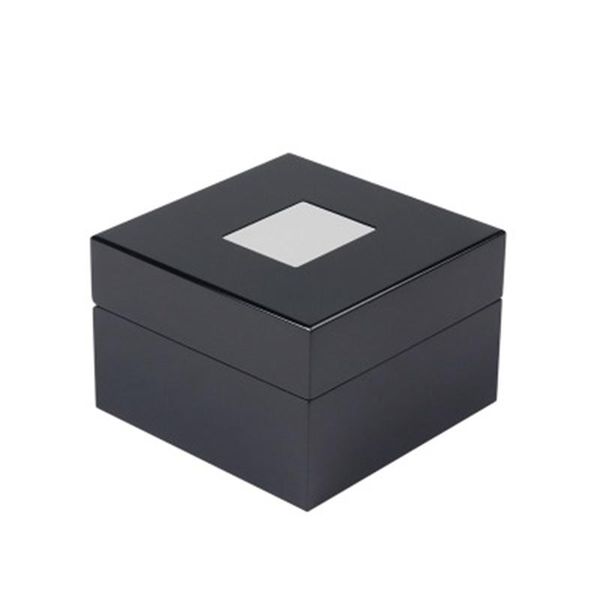 

watch boxes & cases black high-end box display portable gift square storage, Black;blue