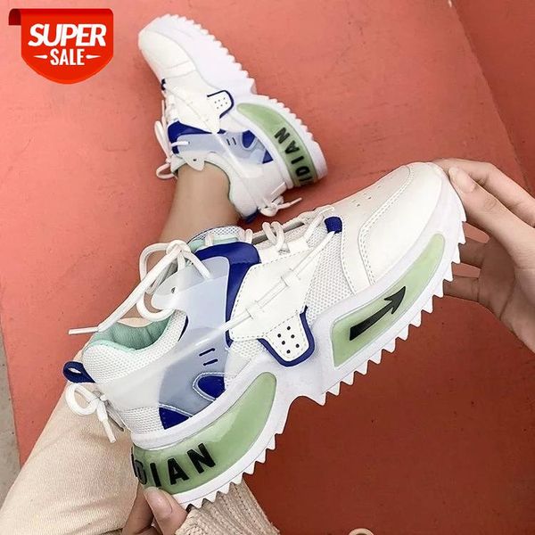 

Spring 2021 new ladies fashion casual shoes lightweight non-slip shoes outdoor shock absorption all-match large size 36-42 #Zx1p