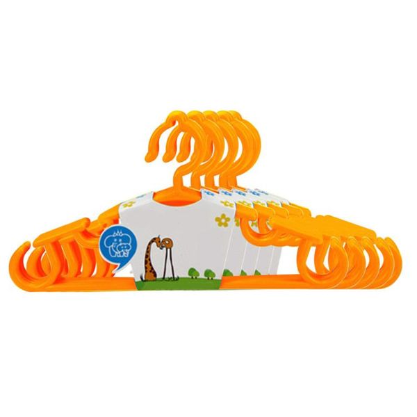 

hangers & racks plastic colorful baby trouser coat bar drying hanger hook for kids clothes
