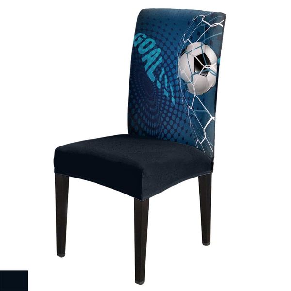 

chair covers soccer curtains balls football design print cover dining elastic spandex stretch anti-dirty removable