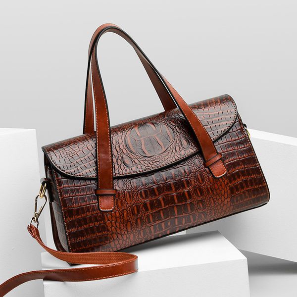 

hand cross women's bag 2021 fashion shoulder boston trend handbag