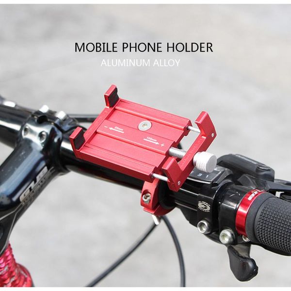 

bike computers aluminum alloy mobile phone holder bracket mount for motorcycle mountain bicycle cellphone rack
