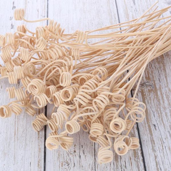 

50pcs wavy rattan reed fragrance diffuser replacement refill sticks perfume wood diy home decor lamps