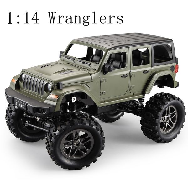 

2.4G 114 Remote Control Four-Wheel Drive High-Speed Car Rc Climbing Car ChildrenS Toy SUV Truck Wranglers car