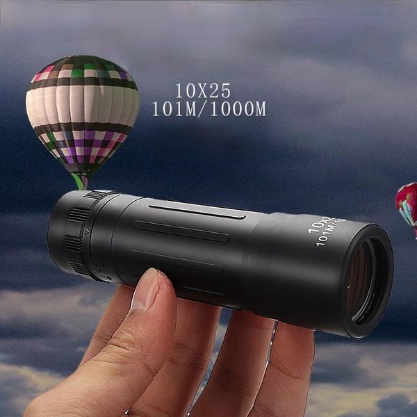

telescope & binoculars low light night vision 10x25 ultralight mini pocket size outdoor camping good viewing angle