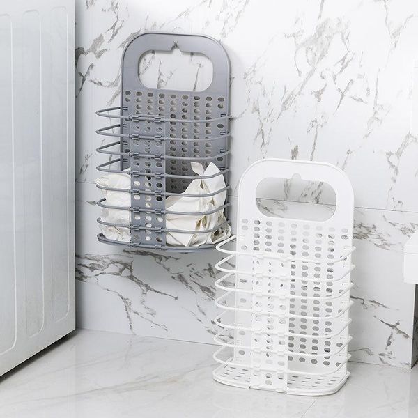 

wall hanging dirty clothes storage basket collapsible large laundry hamper home space saving box bags
