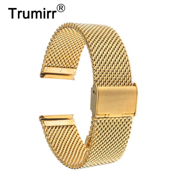 

watch bands 24mm milanese band for sony smartwatch 2 sw2 replacement strap mesh stainless steel bracelet black rose gold silver, Black;brown