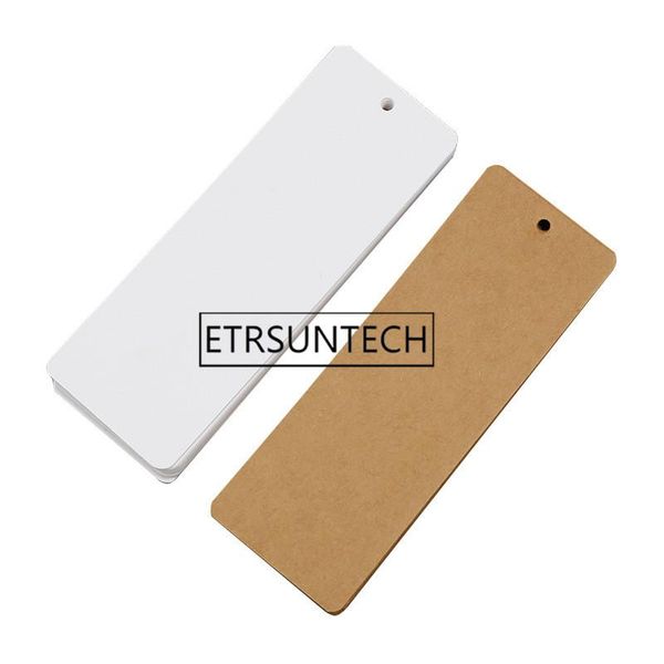 

greeting cards 1500pcs blank kraft paper card diy bookmark white brown gift tags price label hanging hole
