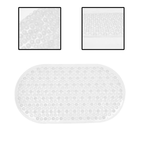 

bath mats 1pc home entrance floor cushion transparent pvc anti-skid carpet