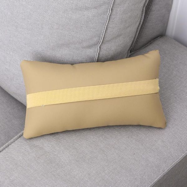

seat cushions 1pc car headrest pillow memory cotton neck tasteless fading breathable sweatproof waist leather sleeping lumbar