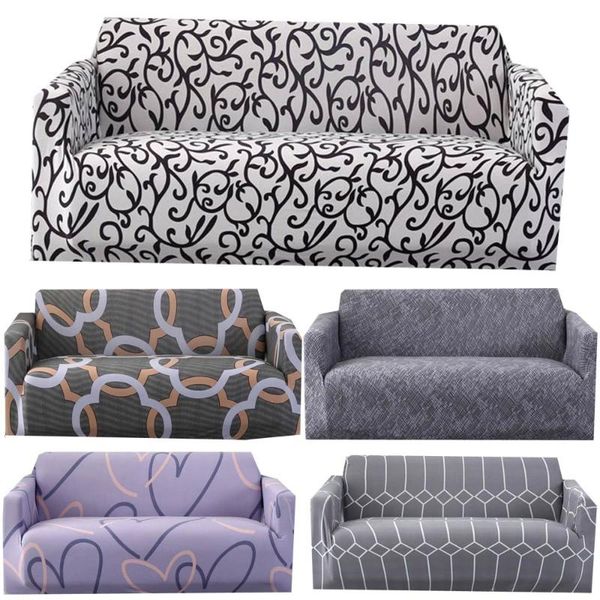 

chair covers svetanya 1pc stretch sofa cover slipcovers 1234-seater l shaped printed couch case