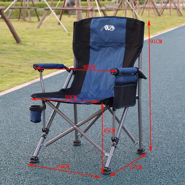 

camp furniture outdoor folding chair leisure director stool raft fishing convenient beach sketch backrest camping