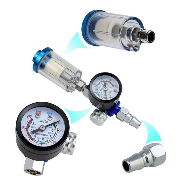 

professional spray guns tubular filter gun pressure regulator accessories 0-0.7 mpa regulating valve tool