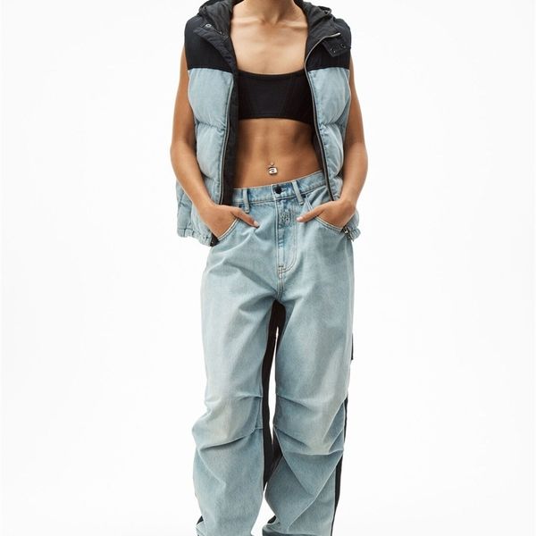 

aw king down vest new female duck winter short loose fashion trendy cotton jacket outer, Black