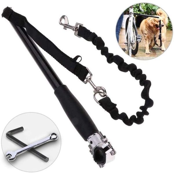 

dog collars & leashes wh outdoor safe hands bicycle exerciser leash easy installation removal dogs exercising training cycle bike rope