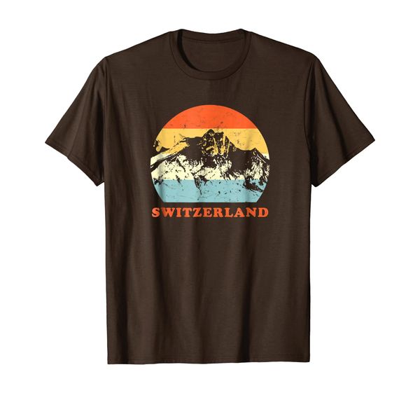 

Switzerland Vintage Mountain Lovers Throwback Gift T-Shirt, Mainly pictures