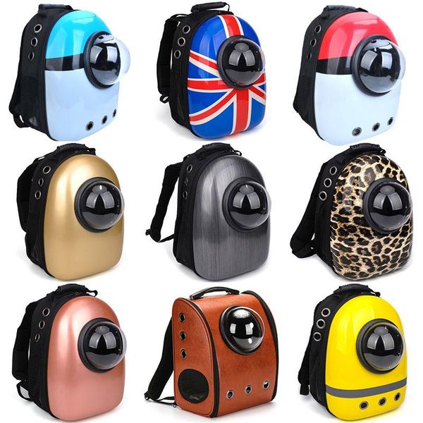 

cat carriers,crates & houses pet backpack retractable cats and puppy outdoor portable bag