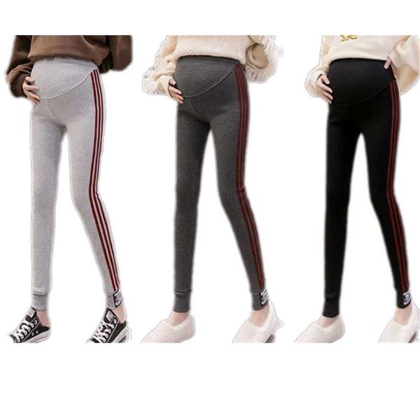 

maternity trousers spring autumn hight waist cotton pregnant women leggings pregnancy clothes pants clothing e0157 bottoms, White