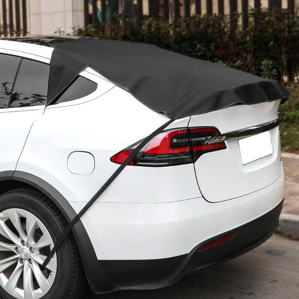 

car sunshade suv truck rear windshield snow cover 600d oxford unique van universal auto parts portable ornaments