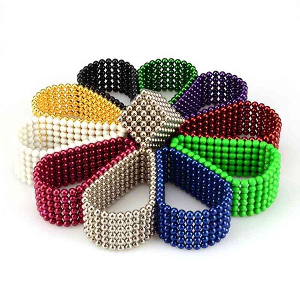 

educational toys 5mm216 color buck magnetic ball decompression creative diy gift
