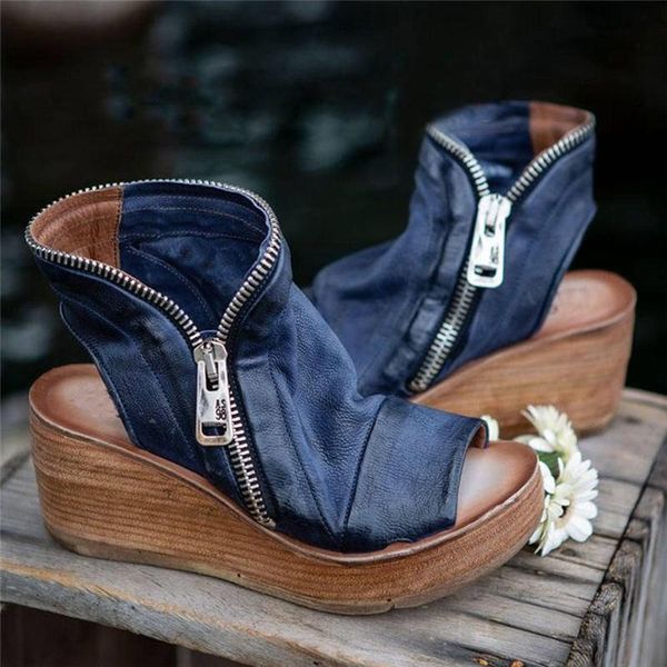 

sandals women's shoes summer solid color fashion casual 2021 flat all-match comfortable platform, Black