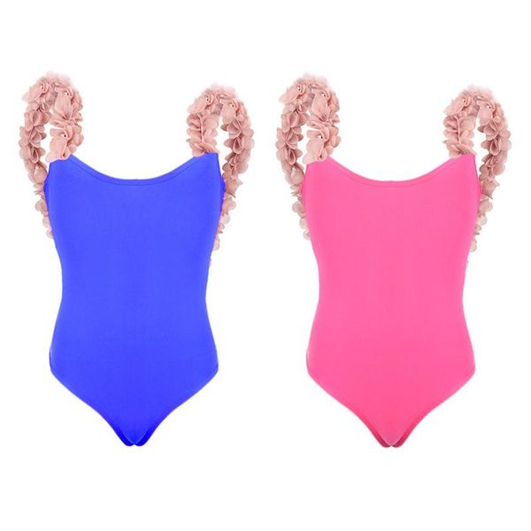 

one-piece suits brazilian bikini pink floral swimwear backless 3d bodysuit flower swimsuit women cut out monokini maillot de bain femme