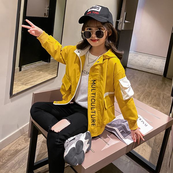 

girls jacket kids jacket hoodie 2022 new autumn spring boys girls casual hoodies jacket coats children coats 4 6 7 9 11 12 years, Blue;gray