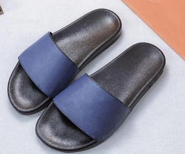 

2022 spring and summer slide sandal flat shoes floral brocade men slipper gear bottoms women striped beach causal flip flops slipper, Black