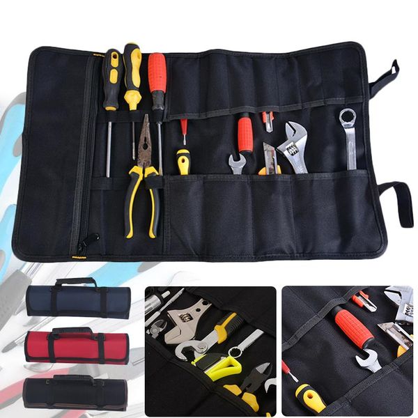 

storage bags tool organizer fishing multifunction waterproof oxford canvas carry portable pliers metal parts hardwaretool kit