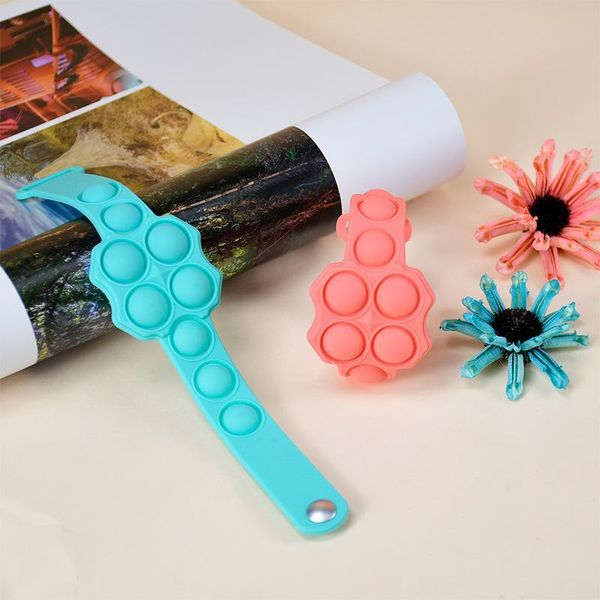 

push bubble fidget partys toys sensory ring bracelets puzzle press finger bubbles stress bracelet wristband gifts ld61010