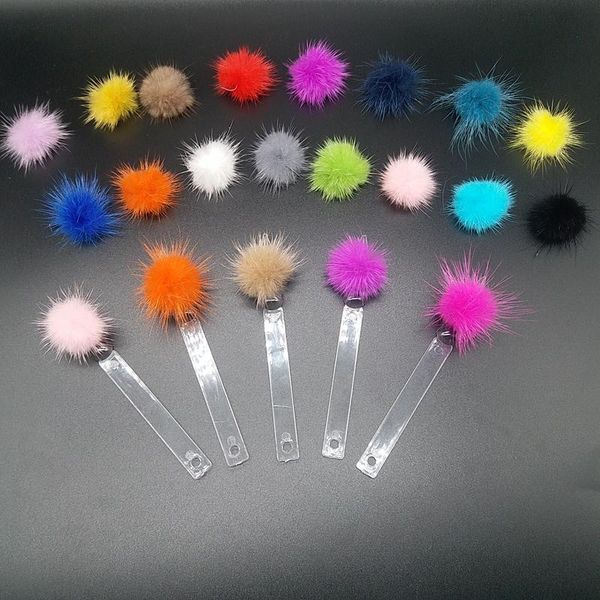 

summer nail pom fluffy plush ball detachable art fur with base for nails design manicure tips decoration decorations, Silver;gold