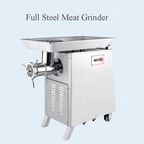 

meat grinders 650kg/h commercial electric multi-function grinder for ginger chicken skeleton chili machine mincer chopper