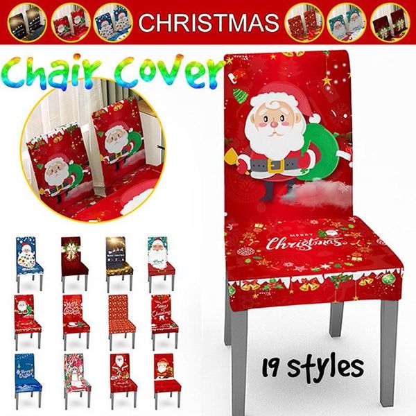 

chair covers cover for dining room chairs high back living christmas party decoration
