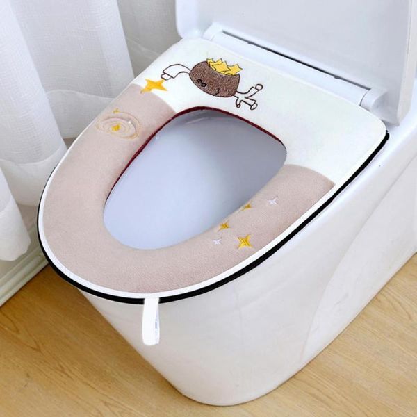 

toilet seat covers bathroom cushion lovely cartoon pattern more thicken cover for home