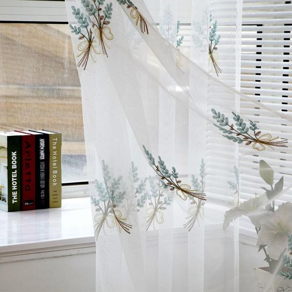 

blinds sheer curtain tulle window treatment voile drape valance 1 panel fabric