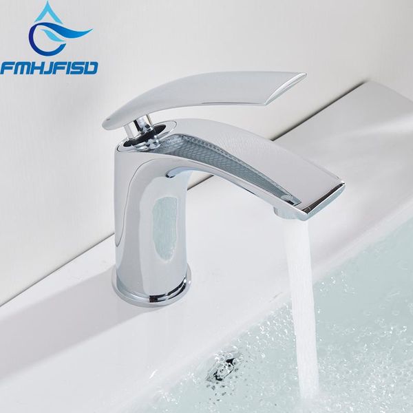 

bathroom sink faucets fmhjfisd chrome polished basin faucet bassin single handle hole mixer taps
