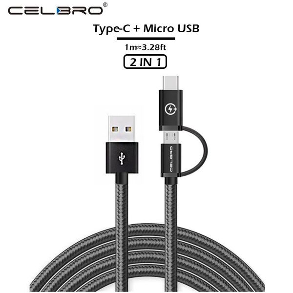 

in 1 micro usb type c charging data sync fast nylon braided usb-c type-c cable charger adapter cell phone repairing tools